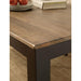 MARSHALL Rustic Oak Dining Table - California Furniture (Coachella, CA)