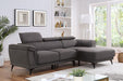 NAPANEE Sectional, Dark Gray - California Furniture (Coachella, CA)