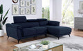 NAPANEE Sectional, Navy - California Furniture (Coachella, CA)
