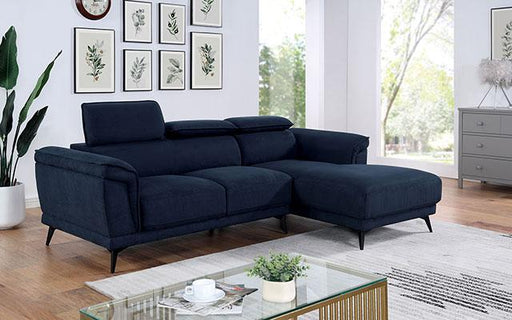 NAPANEE Sectional, Navy - California Furniture (Coachella, CA)
