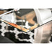 NOVA Silver/Black Dining Table - California Furniture (Coachella, CA)