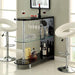 Numbi Black/Chrome Mini Server - California Furniture (Coachella, CA)