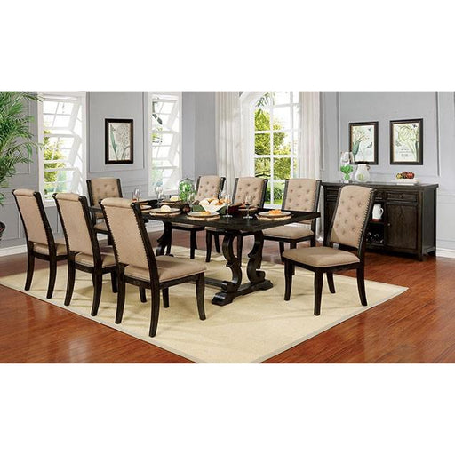 Patience Dark Walnut Dining Table - California Furniture (Coachella, CA)