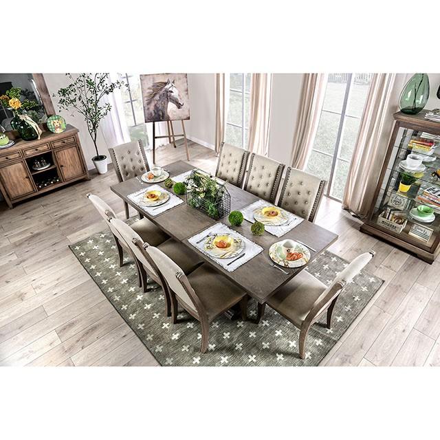Patience Rustic Natural Tone Dining Table - California Furniture (Coachella, CA)