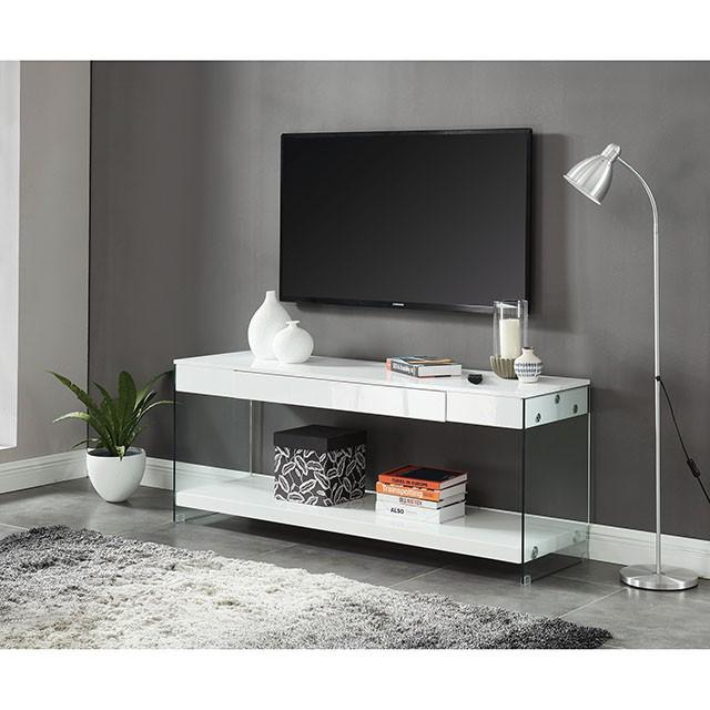 Sabugal White 70" TV Stand - California Furniture (Coachella, CA)