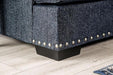 SONORA Loveseat, Dark Navy - California Furniture (Coachella, CA)