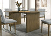 ST GALLEN Dining Table, Natural Tone/Light Gray - California Furniture (Coachella, CA)