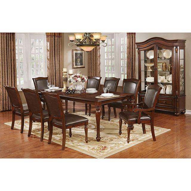 Sylvana Brown Cherry/Espresso Side Chair (2/CTN) - California Furniture (Coachella, CA)