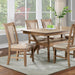 UPMINSTER Dining Table, Natural Tone - California Furniture (Coachella, CA)