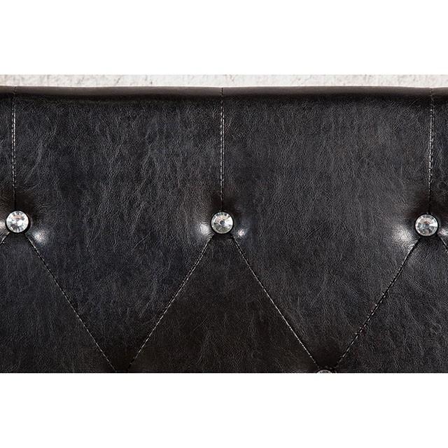 Velen Black Cal.King, E.King, Full, & Twin Bed Black & White - California Furniture (Coachella, CA)