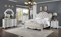 ROSALIND Night Stand, Pearl White - California Furniture (Coachella, CA)