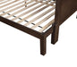 STAMOS Full/Full, Twin/Full, & Twin/twin Bunk Bed, Walnut - California Furniture (Coachella, CA)