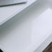 Loke White/Chrome Computer Desk - California Furniture (Coachella, CA)