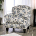 Nash Ivory Chair, Floral - California Furniture (Coachella, CA)
