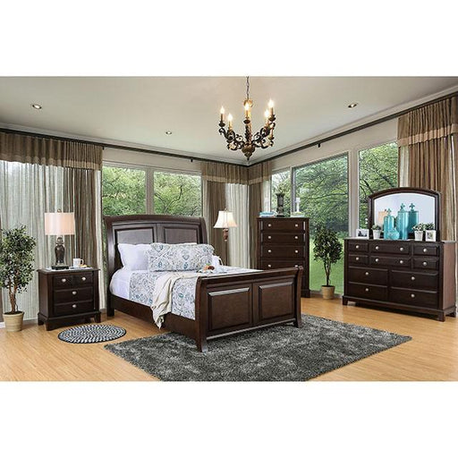 Litchville Brown Cherry Night Stand - California Furniture (Coachella, CA)