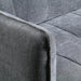 LYNDA Sofa w/ Pillows, Dark Gray - California Furniture (Coachella, CA)