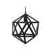 Mea Black Ceiling Lamp - California Furniture (Coachella, CA)