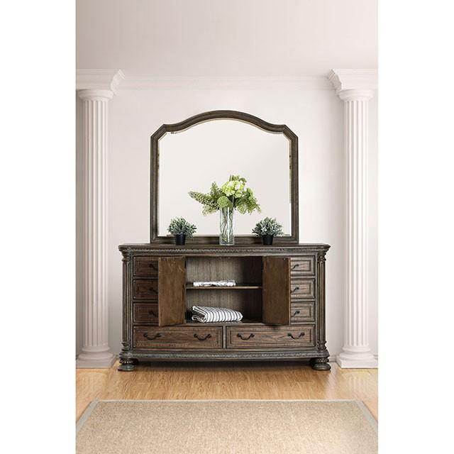 Persephone Rustic Natural Tone Mirror - California Furniture (Coachella, CA)