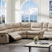 JEROMINUS Sectional, Beige - California Furniture (Coachella, CA)