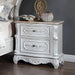 ROSALIND Night Stand, Pearl White - California Furniture (Coachella, CA)