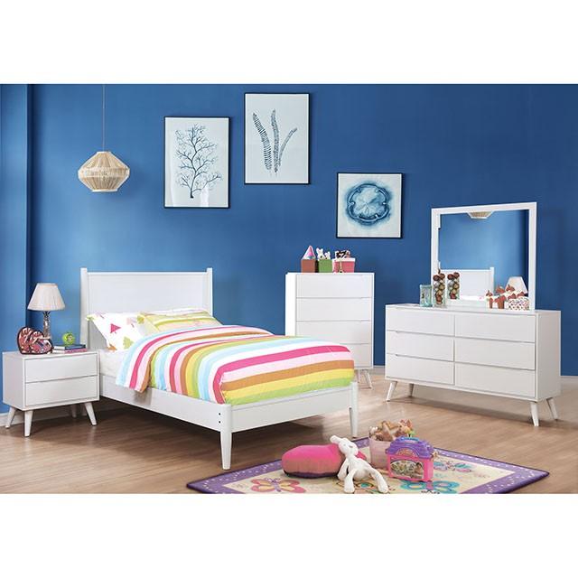 LENNART II White Night Stand - California Furniture (Coachella, CA)