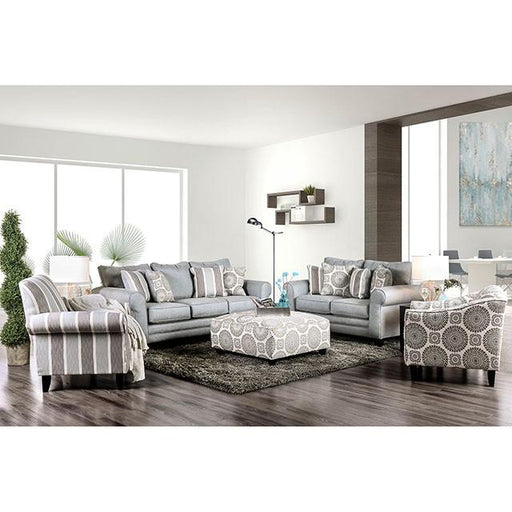 Misty Ivory/Pattern Floral Chair - California Furniture (Coachella, CA)