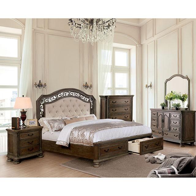 Persephone Rustic Natural Tone Mirror - California Furniture (Coachella, CA)