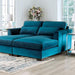 PEREGRINE Sectional, Teal - California Furniture (Coachella, CA)