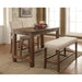 SANIA Rustic Oak Counter Ht. Chair (2/CTN) - California Furniture (Coachella, CA)