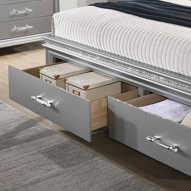 MADDIE Cal.King, E.King, & Queen Bed - California Furniture (Coachella, CA)