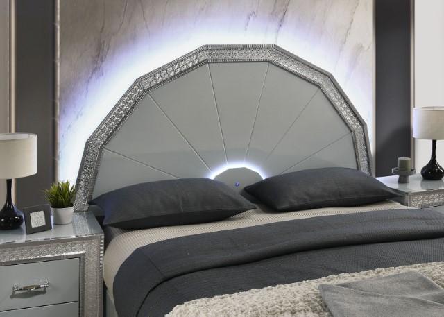 Cassiopeia E.King & Queen Bed Squre & Circular - California Furniture (Coachella, CA)