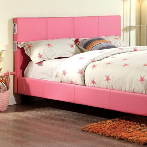 Evans E.King & Cal.King Bed Espressso, White, & Camel - California Furniture (Coachella, CA)