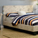 Evans E.King & Cal.King Bed Espressso, White, & Camel - California Furniture (Coachella, CA)