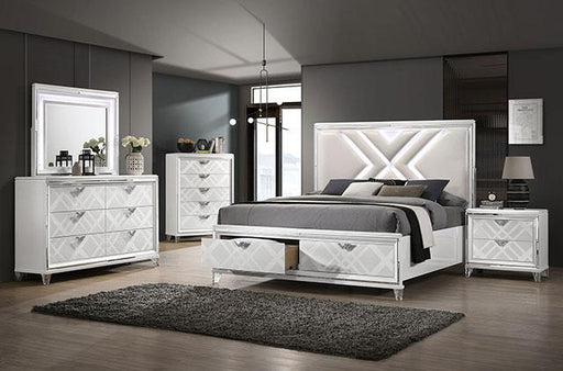 EMMELINE Chest, White - California Furniture (Coachella, CA)