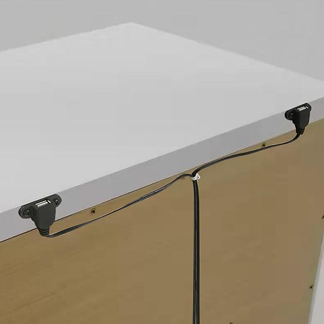 Emmeline Bed Silver & White - California Furniture (Coachella, CA)