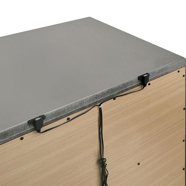 Emmeline Bed Silver & White - California Furniture (Coachella, CA)