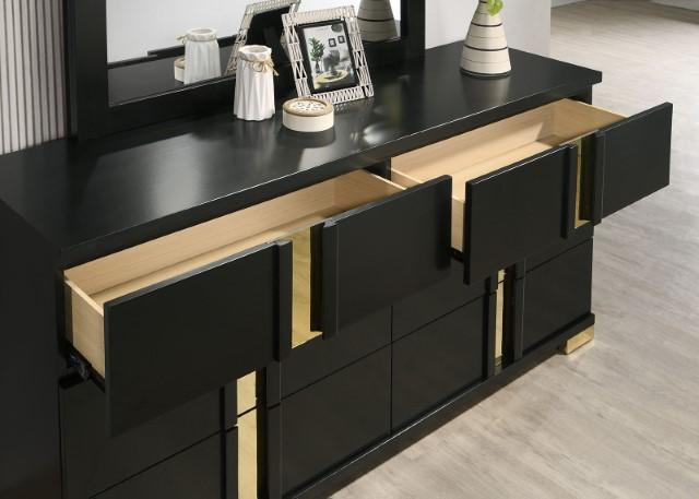 Lillestrom Bed Black - California Furniture (Coachella, CA)