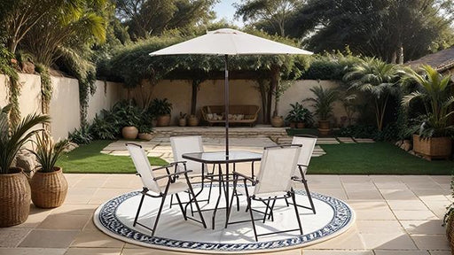 Fallone 7 Pc. Outdoor Dining Set - California Furniture (Coachella, CA)