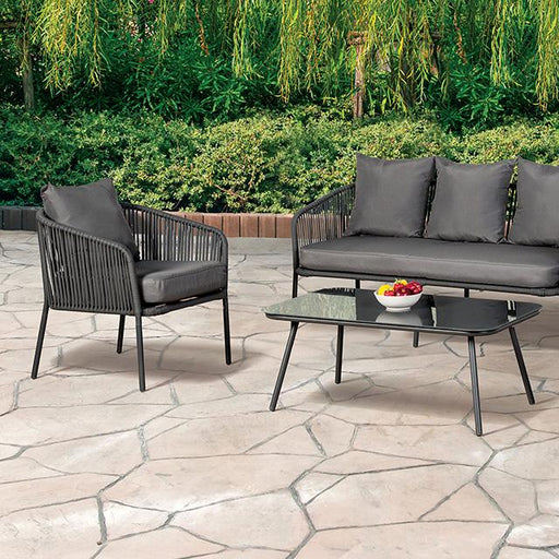 Myesha 4 Pc. Conversation Set - California Furniture (Coachella, CA)
