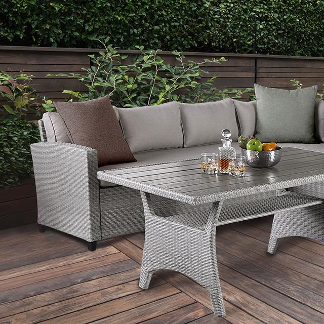 Kimara 3 & 5 Piece. Patio Dining Set - California Furniture (Coachella, CA)