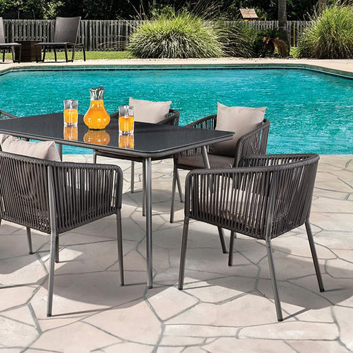 Tushari 8 Pc. Outdoor Dining Set - California Furniture (Coachella, CA)