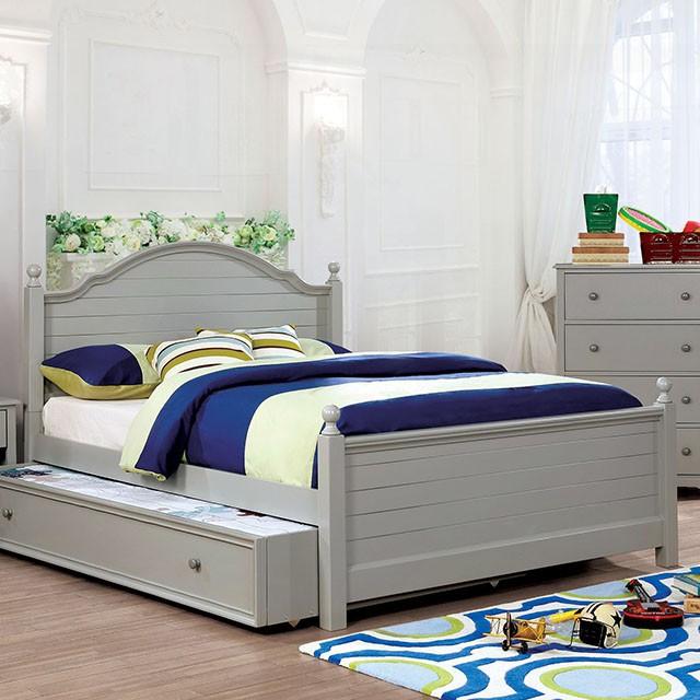 Diane Bed Blue & Gray - California Furniture (Coachella, CA)