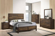 Liihen Queen Bed in Mahogany - California Furniture (Coachella, CA)