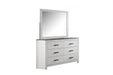 Chuint Mirror in Whitewash - California Furniture (Coachella, CA)