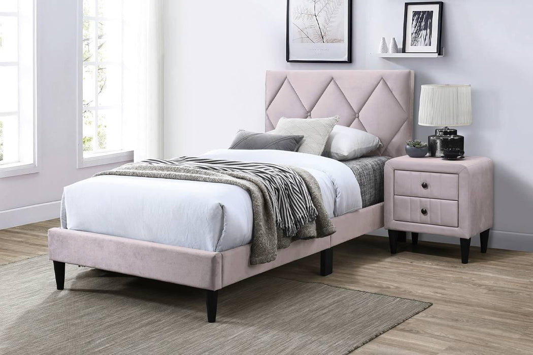 Liihcc Twin Bed in Light Pink - California Furniture (Coachella, CA)