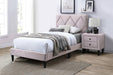 Liihcc Twin Bed in Light Pink - California Furniture (Coachella, CA)