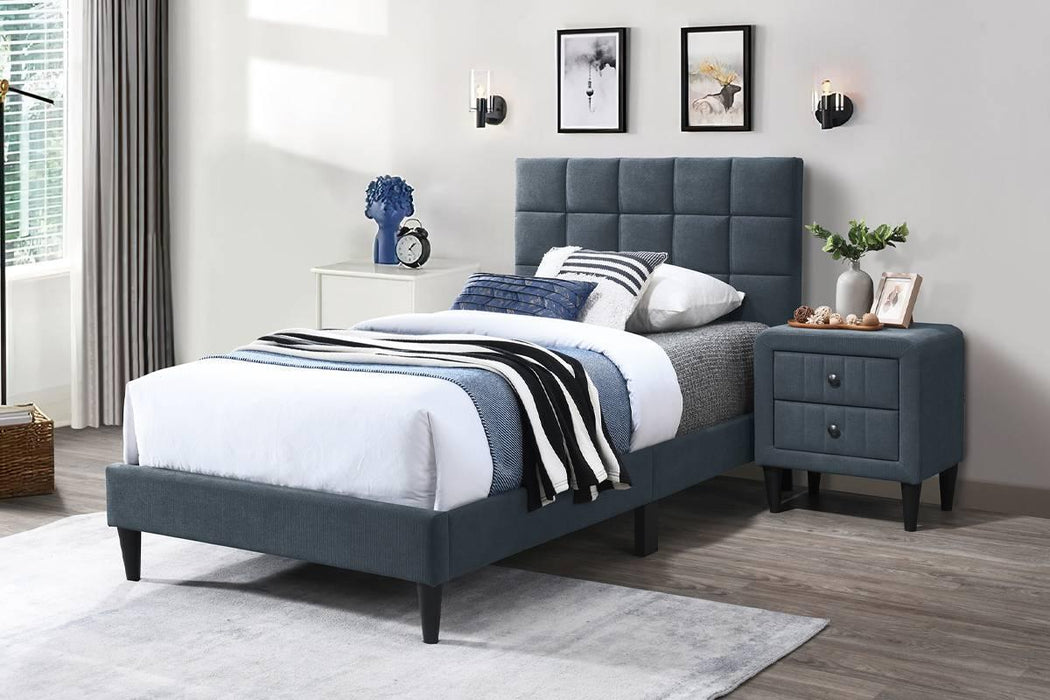 Liihcc Twin Bed in Charcoal - California Furniture (Coachella, CA)