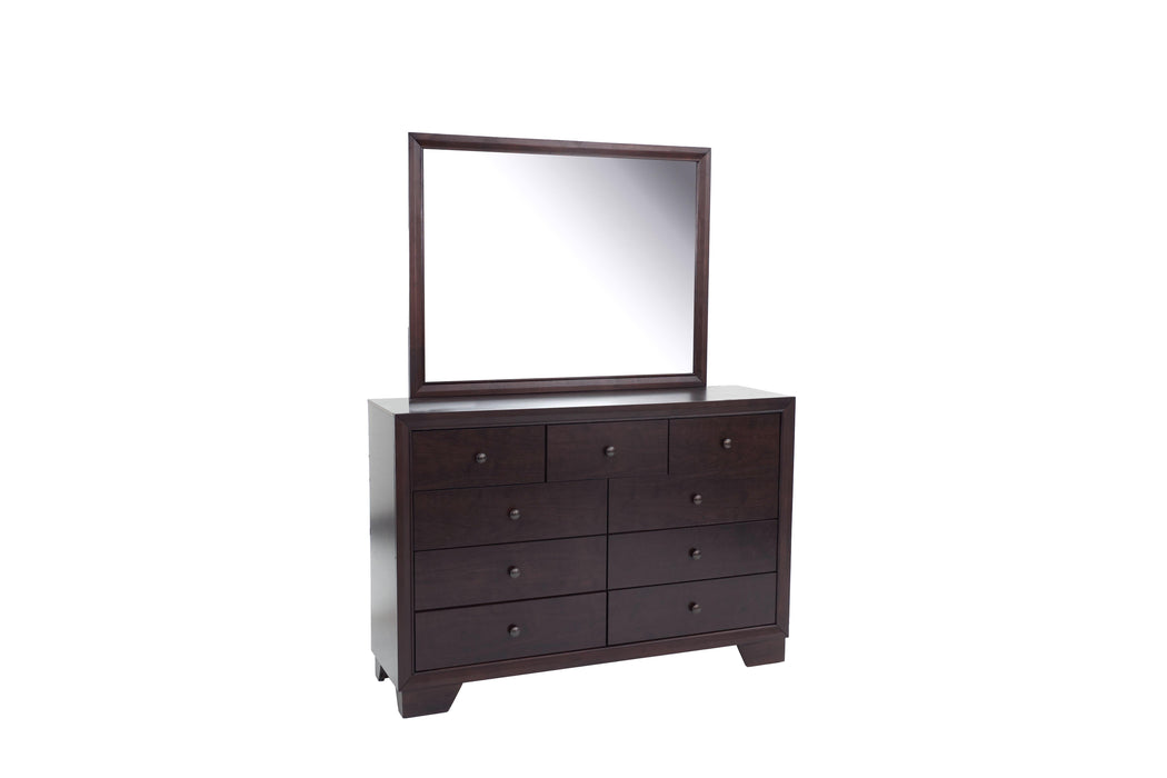 Liihfd Mirror in Dark Merlot - California Furniture (Coachella, CA)