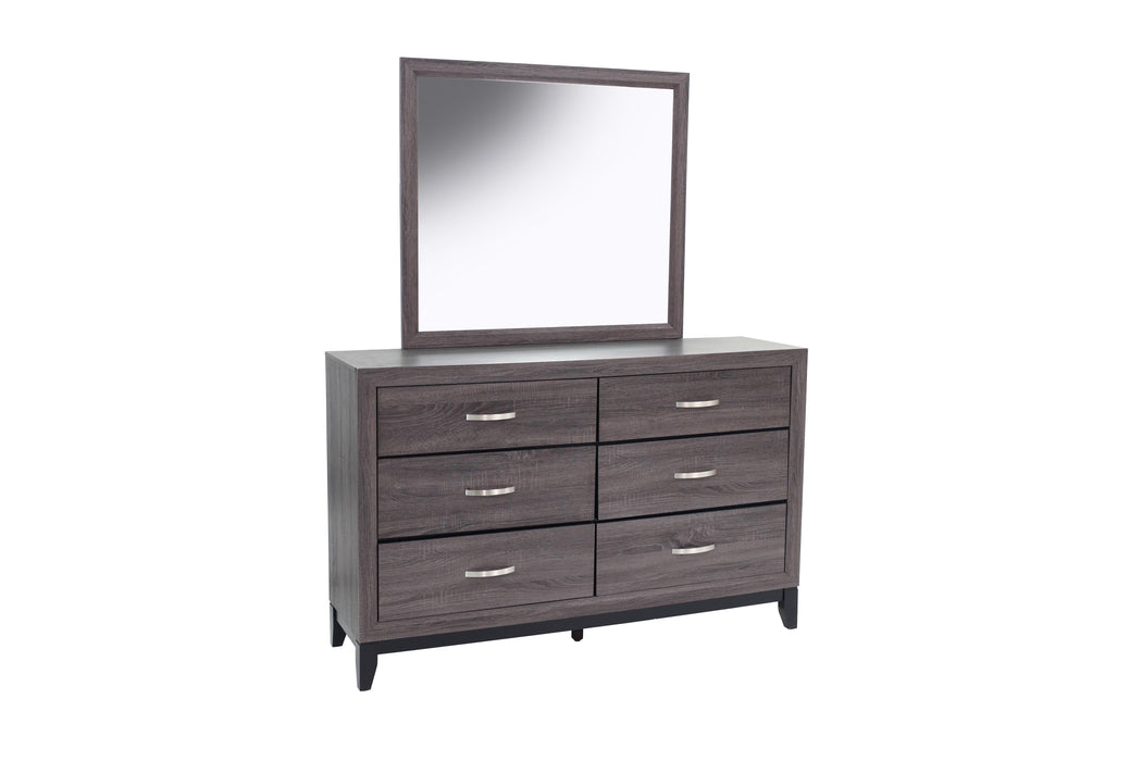 Liihfd Mirror in Foil Grey - California Furniture (Coachella, CA)