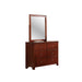 Vfvnco Mirror in Cherry - California Furniture (Coachella, CA)